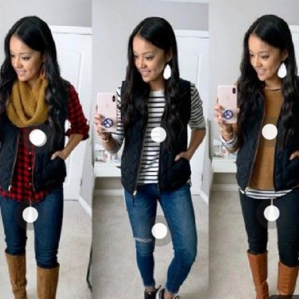 Laura Scott's quilted vest